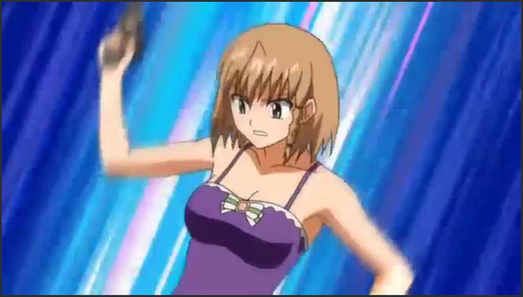 Anime Girl scharfem Outfit vom BBC gerammelt